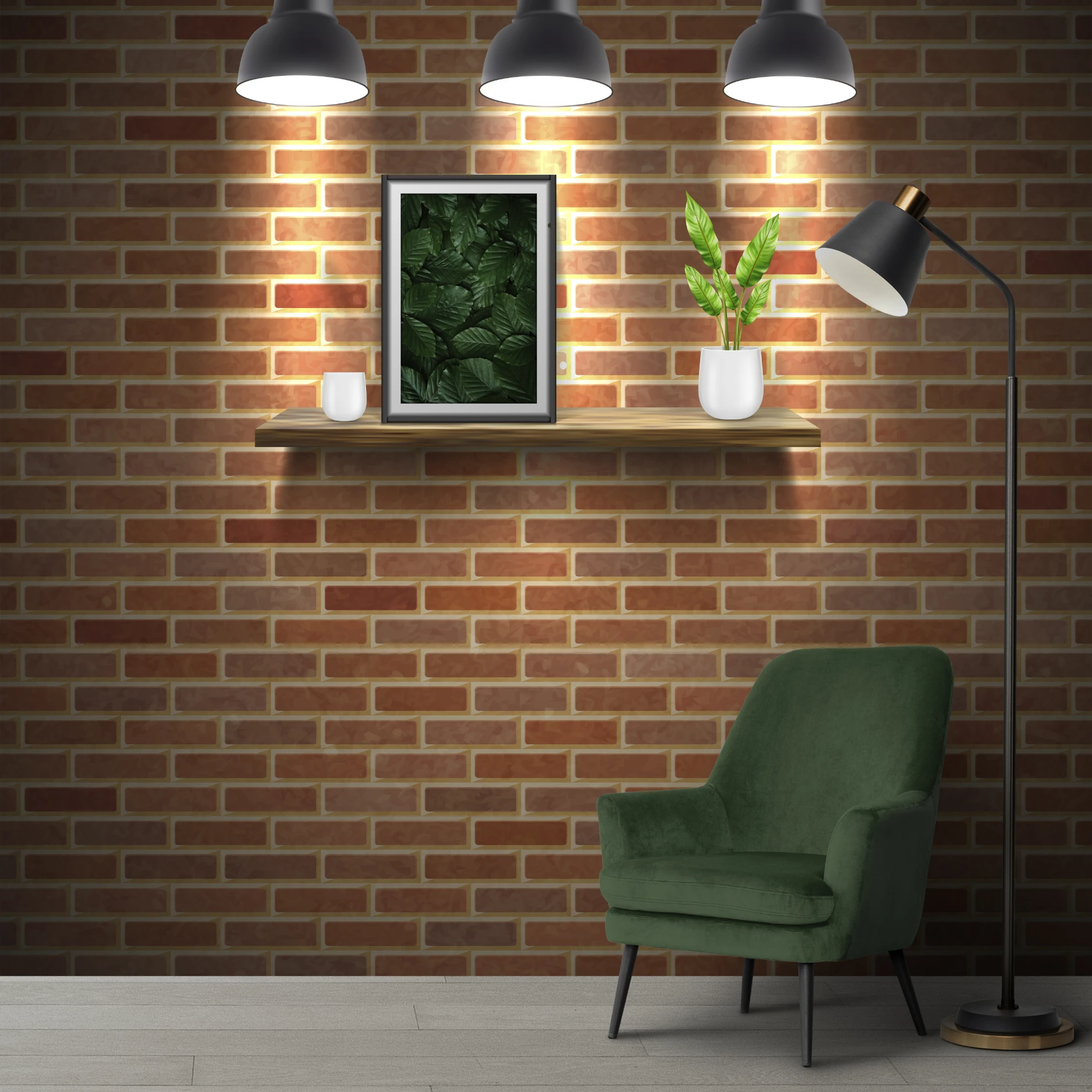 Duvar Kağıdı 3D Tasarım (Model -8007)