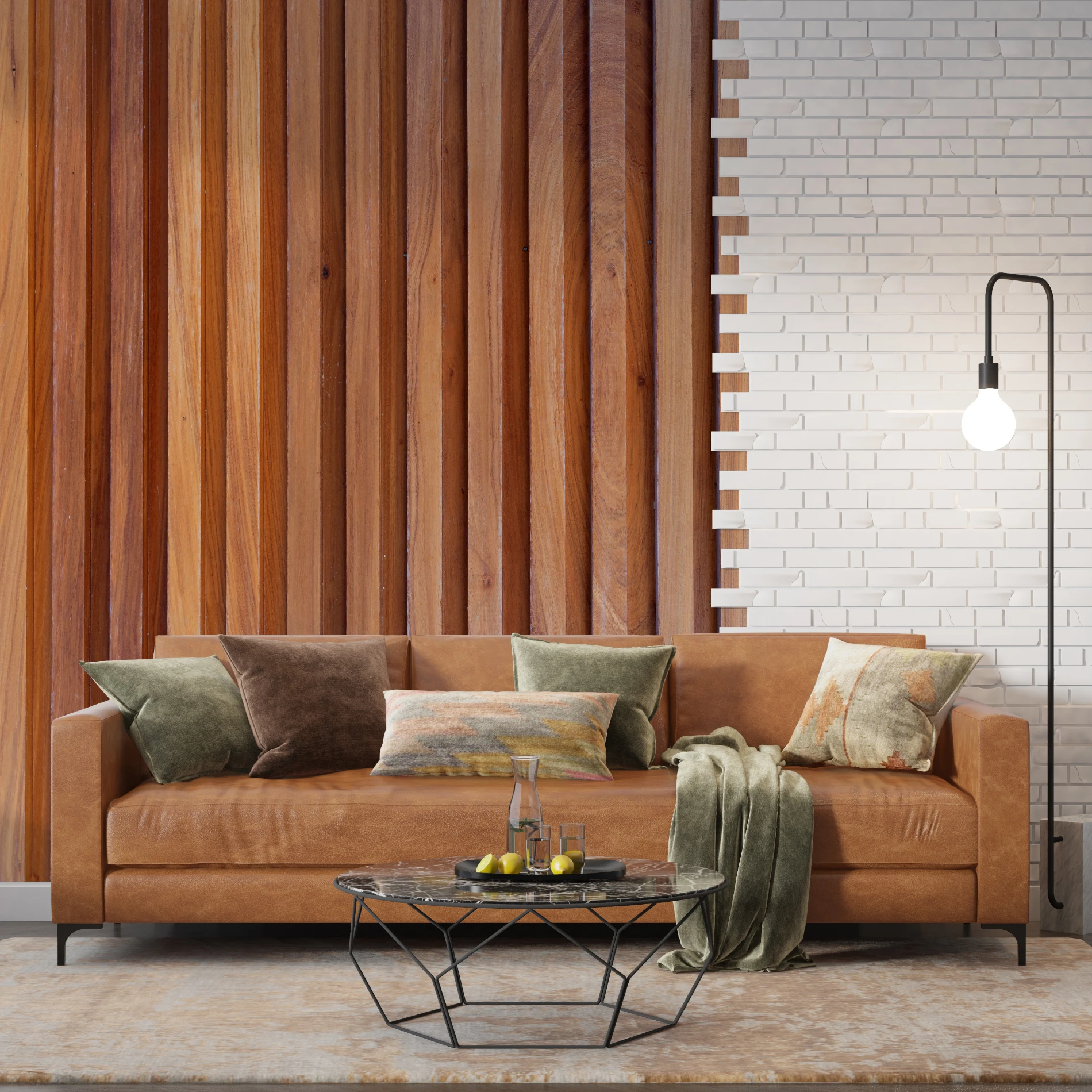 Duvar Kağıdı 3D Tasarım (Model -8009)