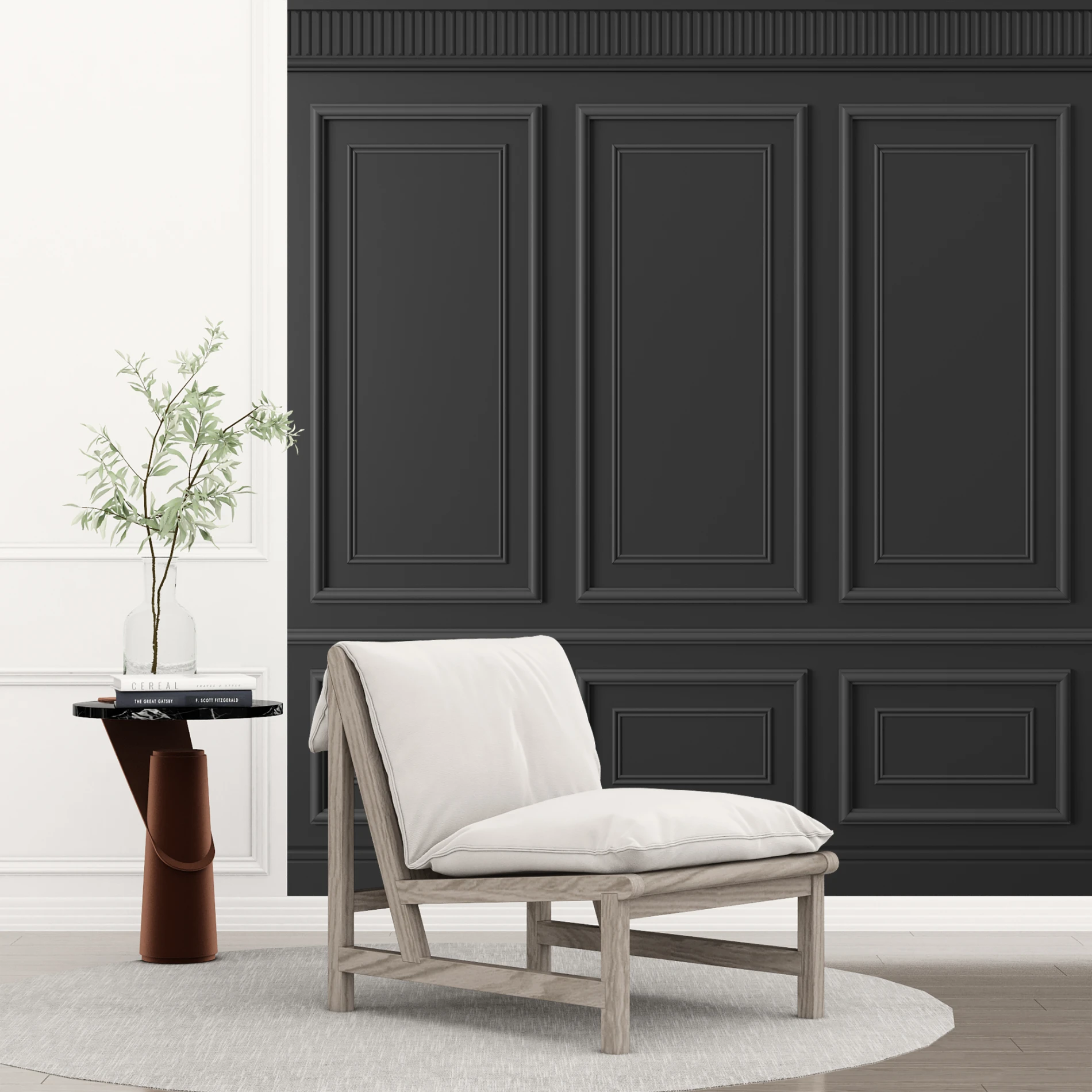 Duvar Kağıdı Çıta Desen (Model -9006)