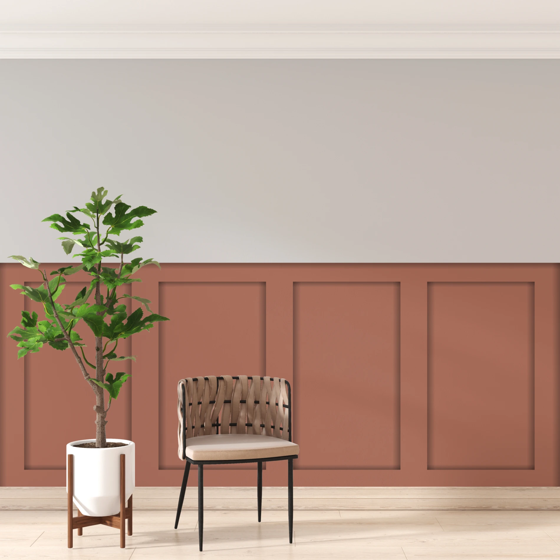 Duvar Kağıdı Çıta Desen (Model -9020)