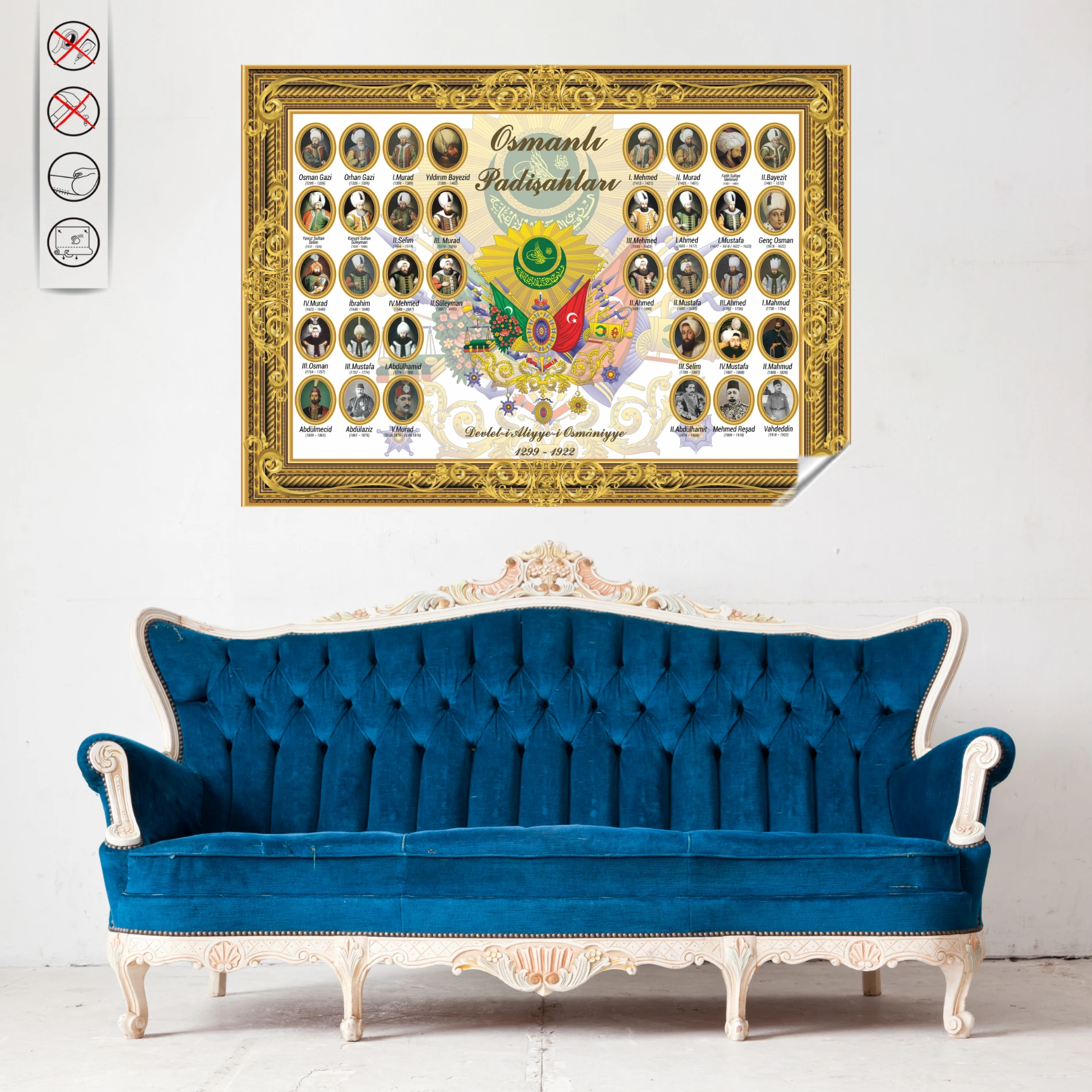 Osmanlı Padişahları (Model - 1)