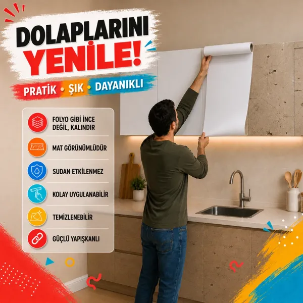 Beyaz Kalın Kaplama