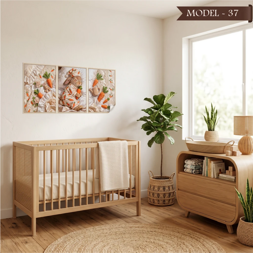 Statik Tutunma Özellikli Tablo - Poster Çocuk Odası (Model- 37)