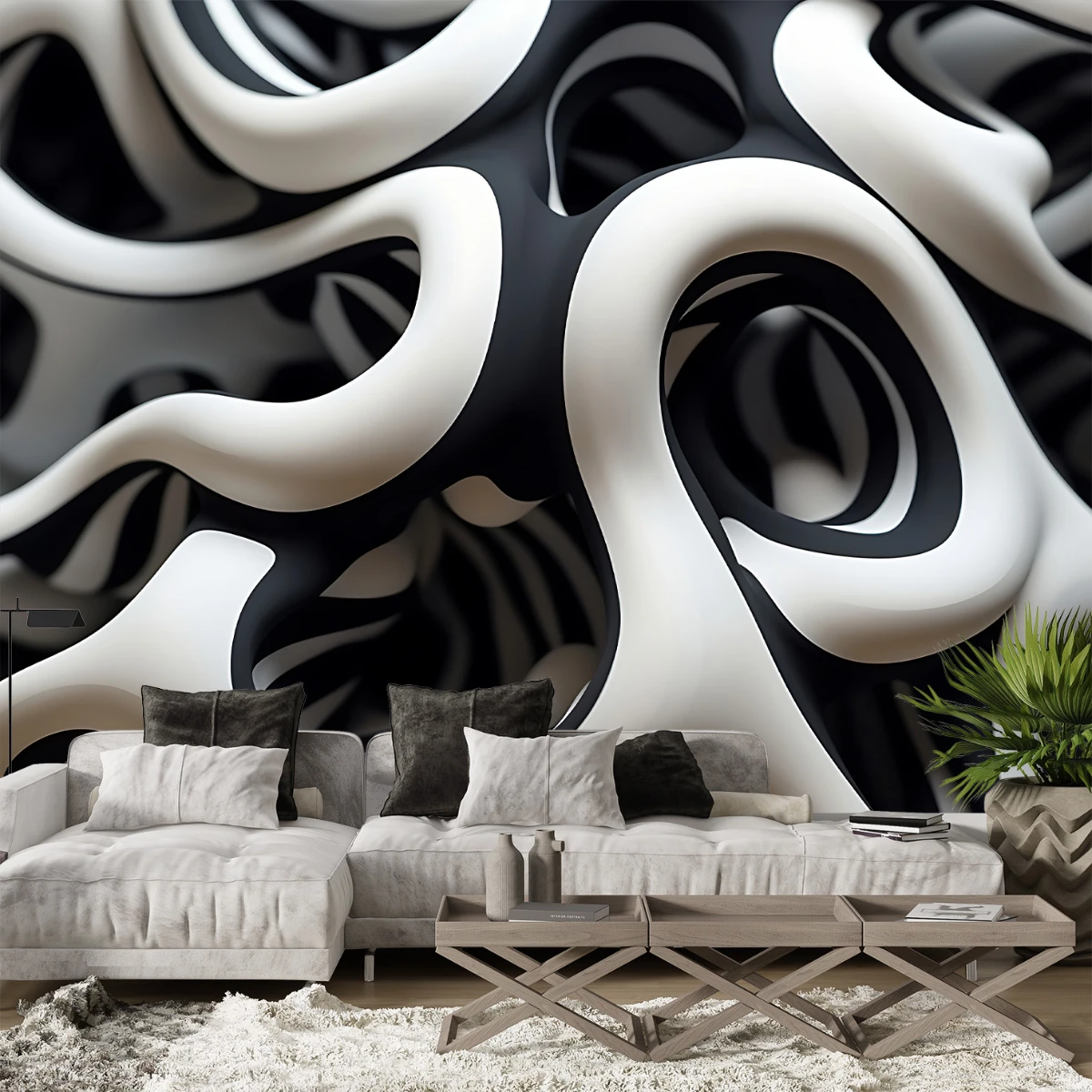 Duvar Kağıdı 3D Tasarım (Model -8015)