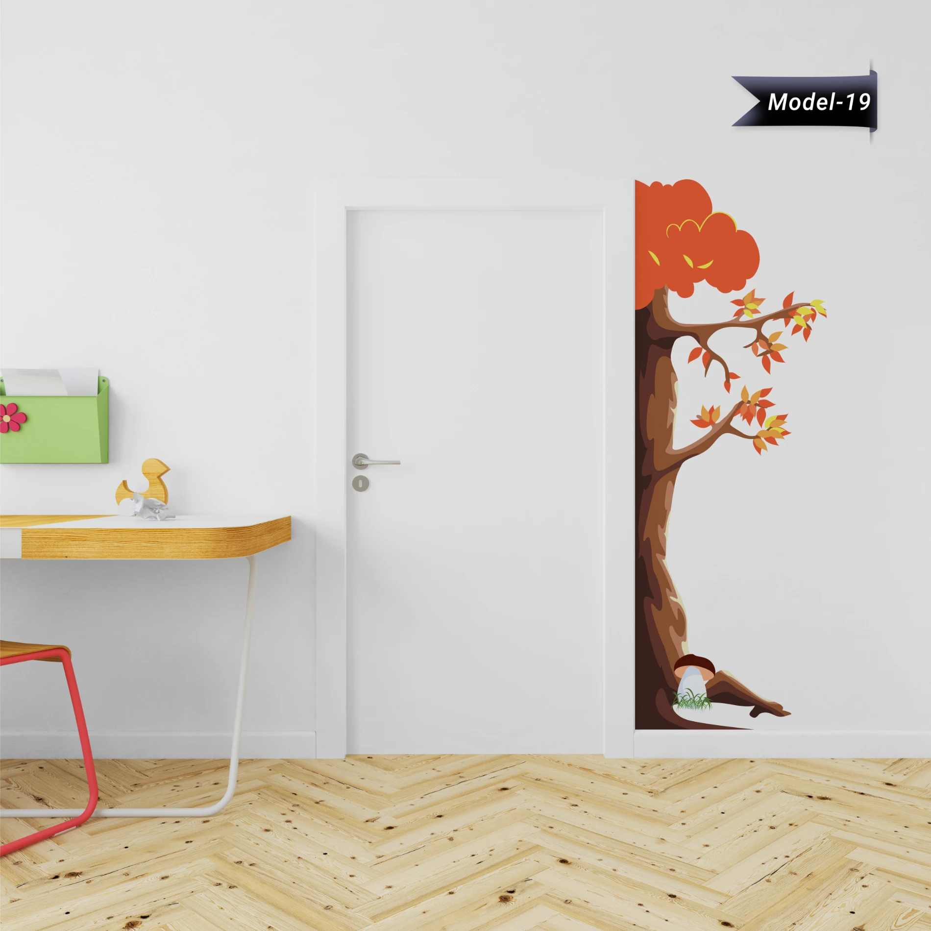 Ev Dekorasyon Ağaç Sticker (Model-19)
