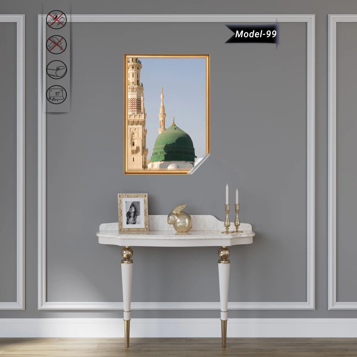 Mescidi Nebevi Tablo - Poster Dini (Model- 99)