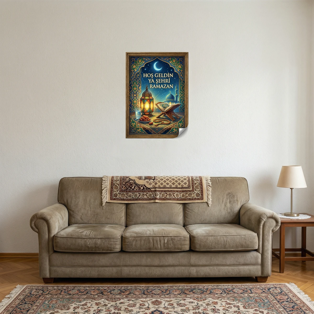 Ramazan Tablo - Poster Dini (Model- 56)