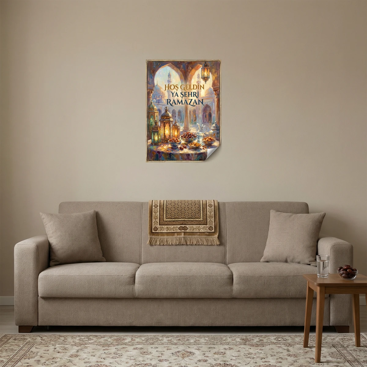 Ramazan Tablo - Poster Dini (Model- 59)