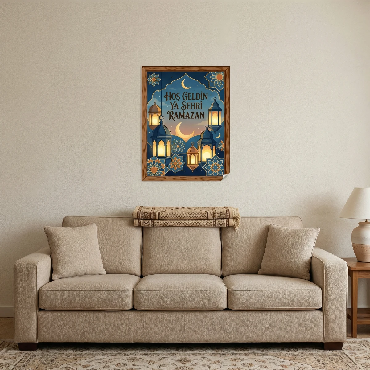 Ramazan Tablo - Poster Dini (Model- 62)