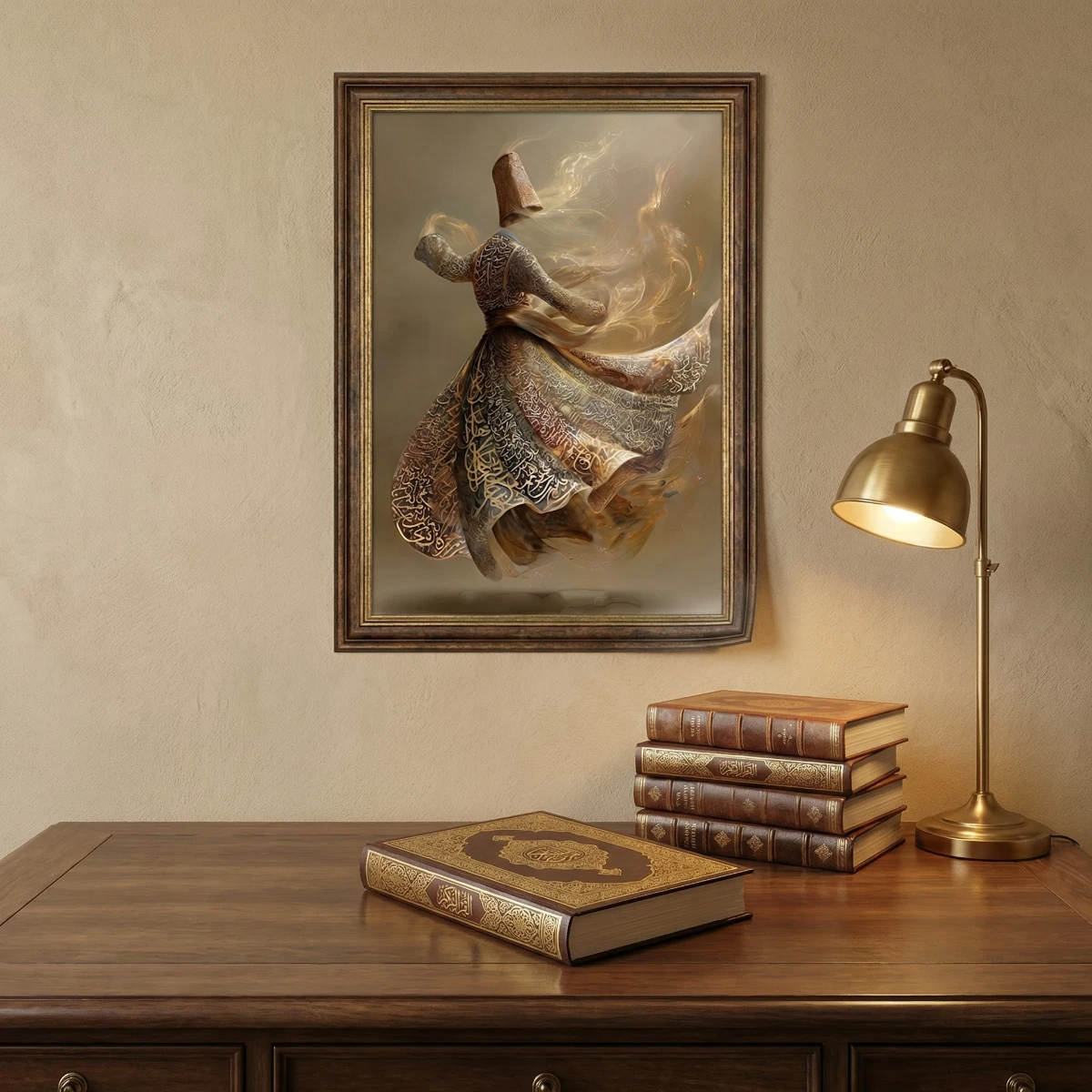Semazen Tablo - Poster Dini (Model- 71)