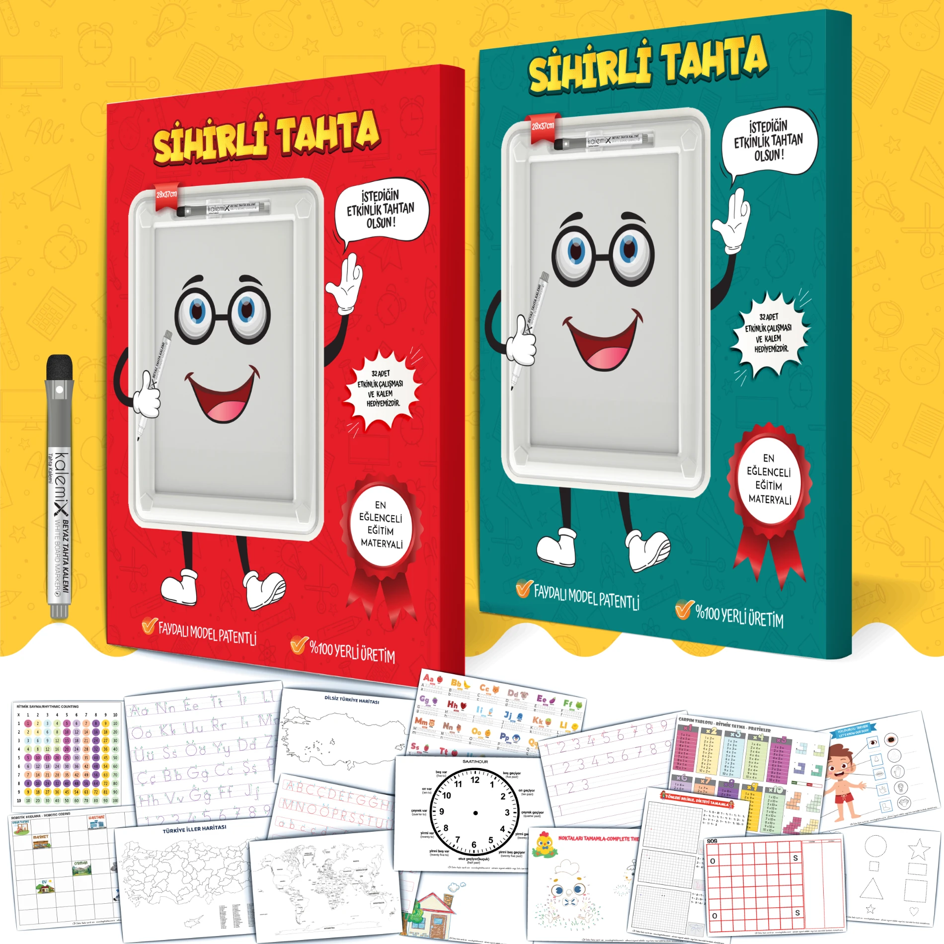 Eğitim Materyali SİHİRLİ TAHTA
