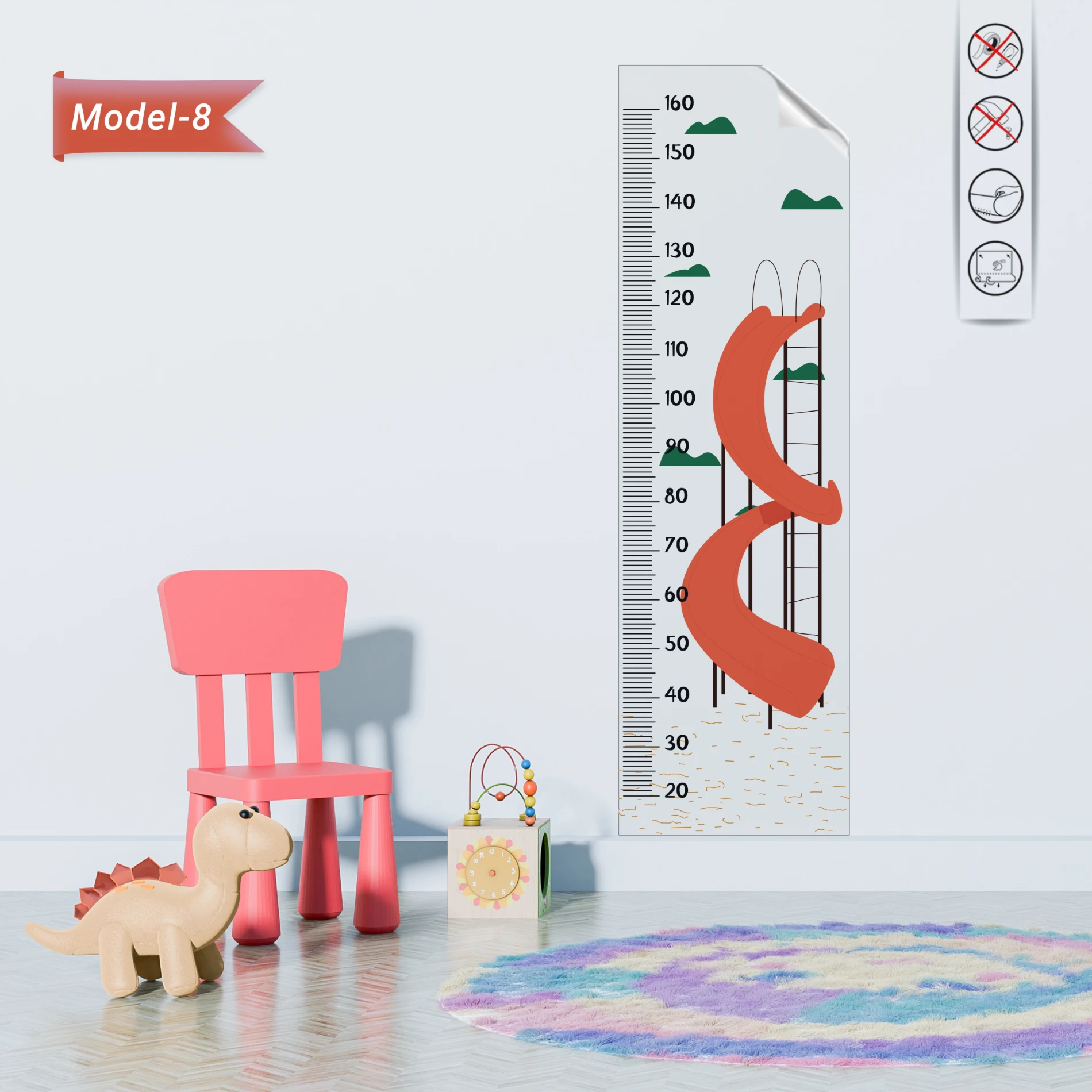 Statik Kağıt Boy Ölçer (Model-8)