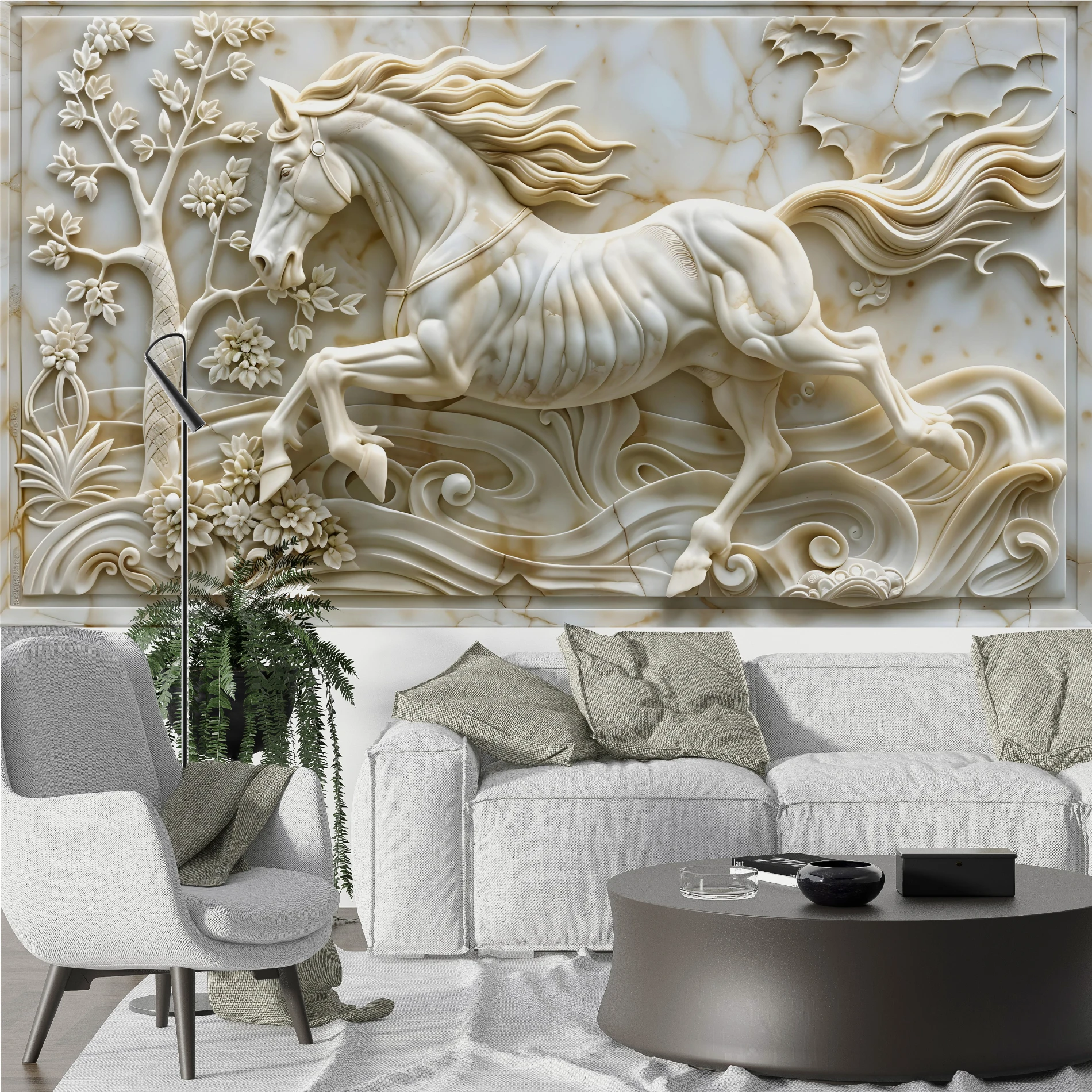 Duvar Kağıdı 3D Tasarım (Model -8010)